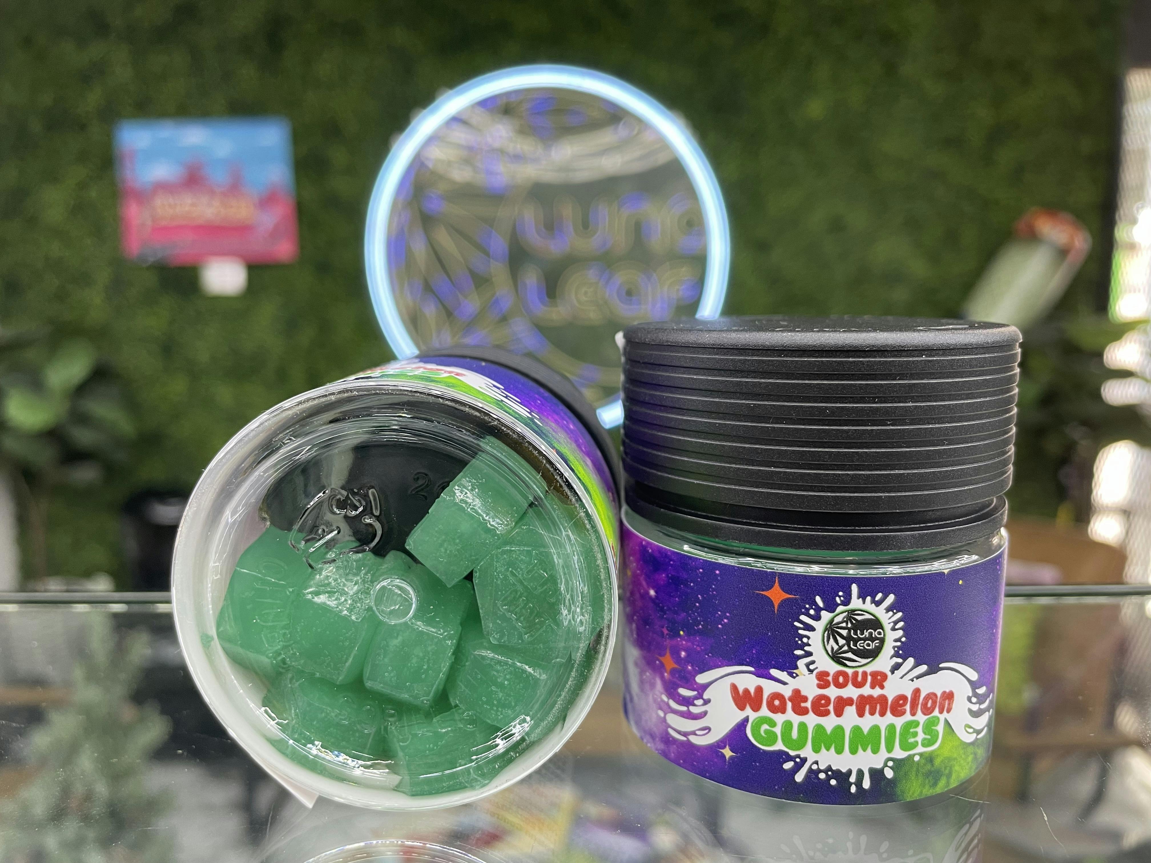 LUNA LEAF | Gummies | Sour Watermelon | 500MG