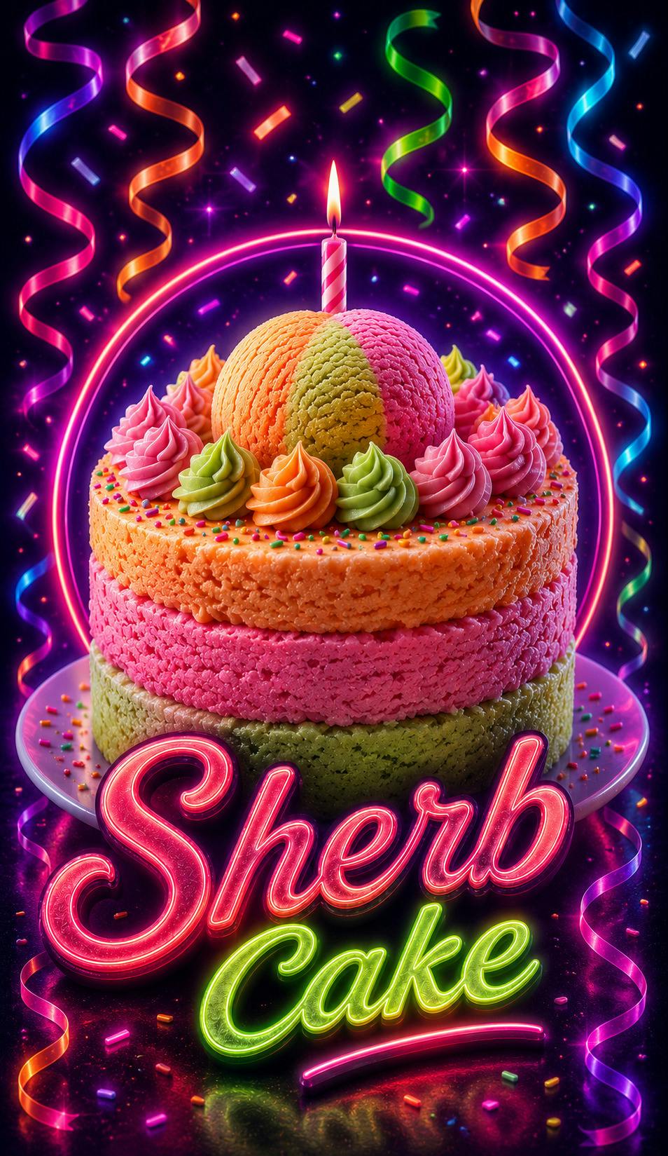 Deli - Sherb Cake (H)