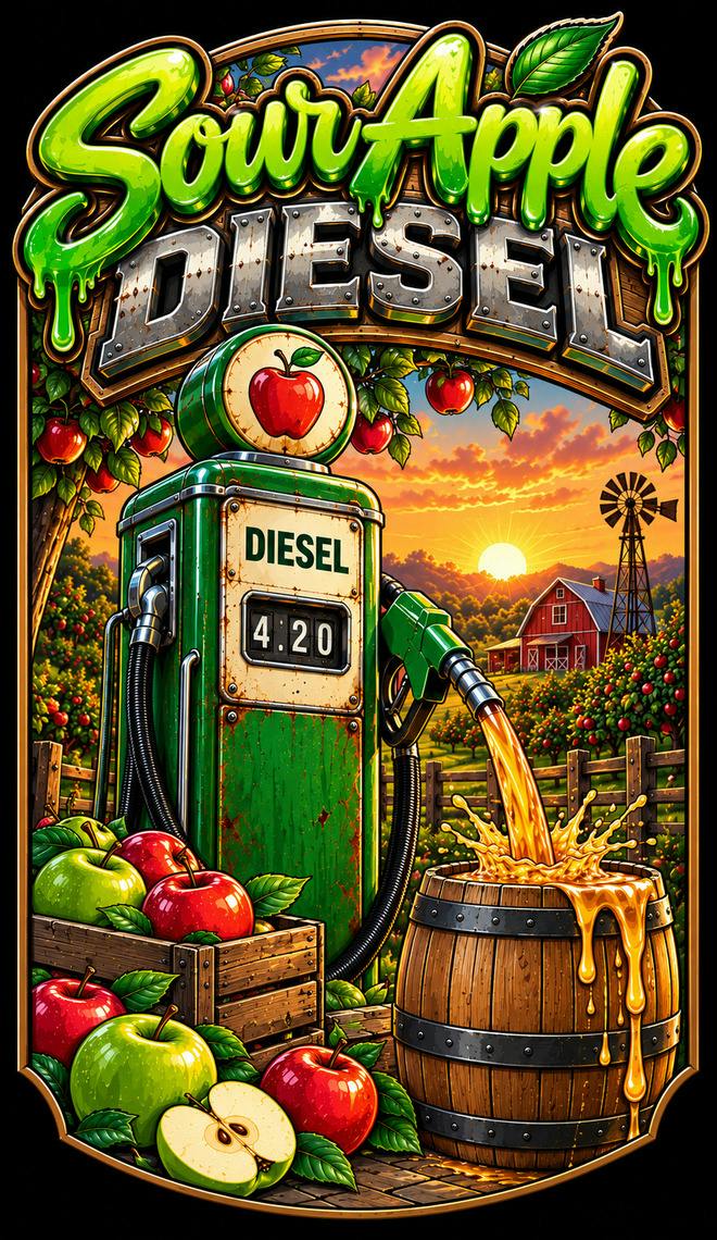 Deli - Sour Apple Diesel (H)