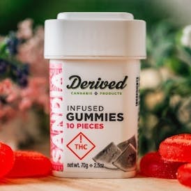 Derived Gummies - Sandia (S) 500mg THC