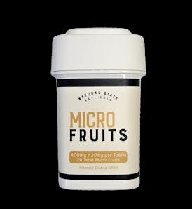 NSM: Tablets | Micro Fruits | Banana | 400mg | 20pk