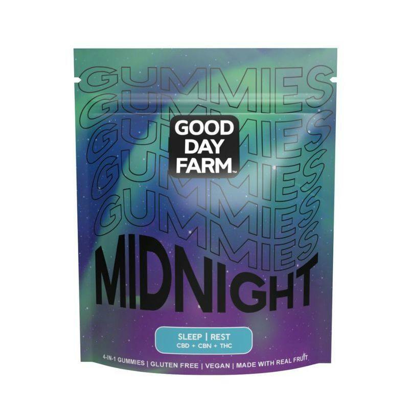 GDF: Multi-Dose Gummies | Midnight 20:10:5 | 200mg THC : 100mg CBN : 50mg CBD | 10pk