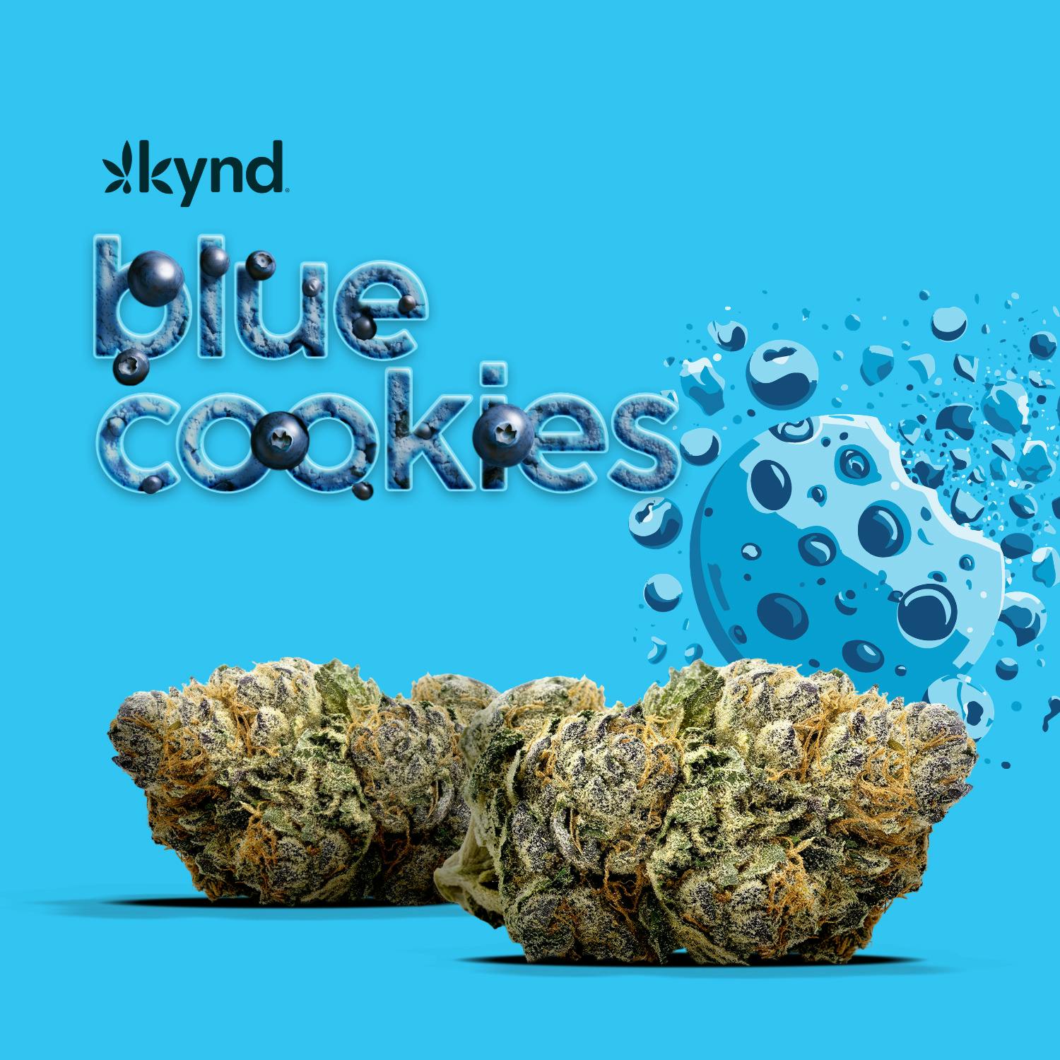 Blue Cookies Flower