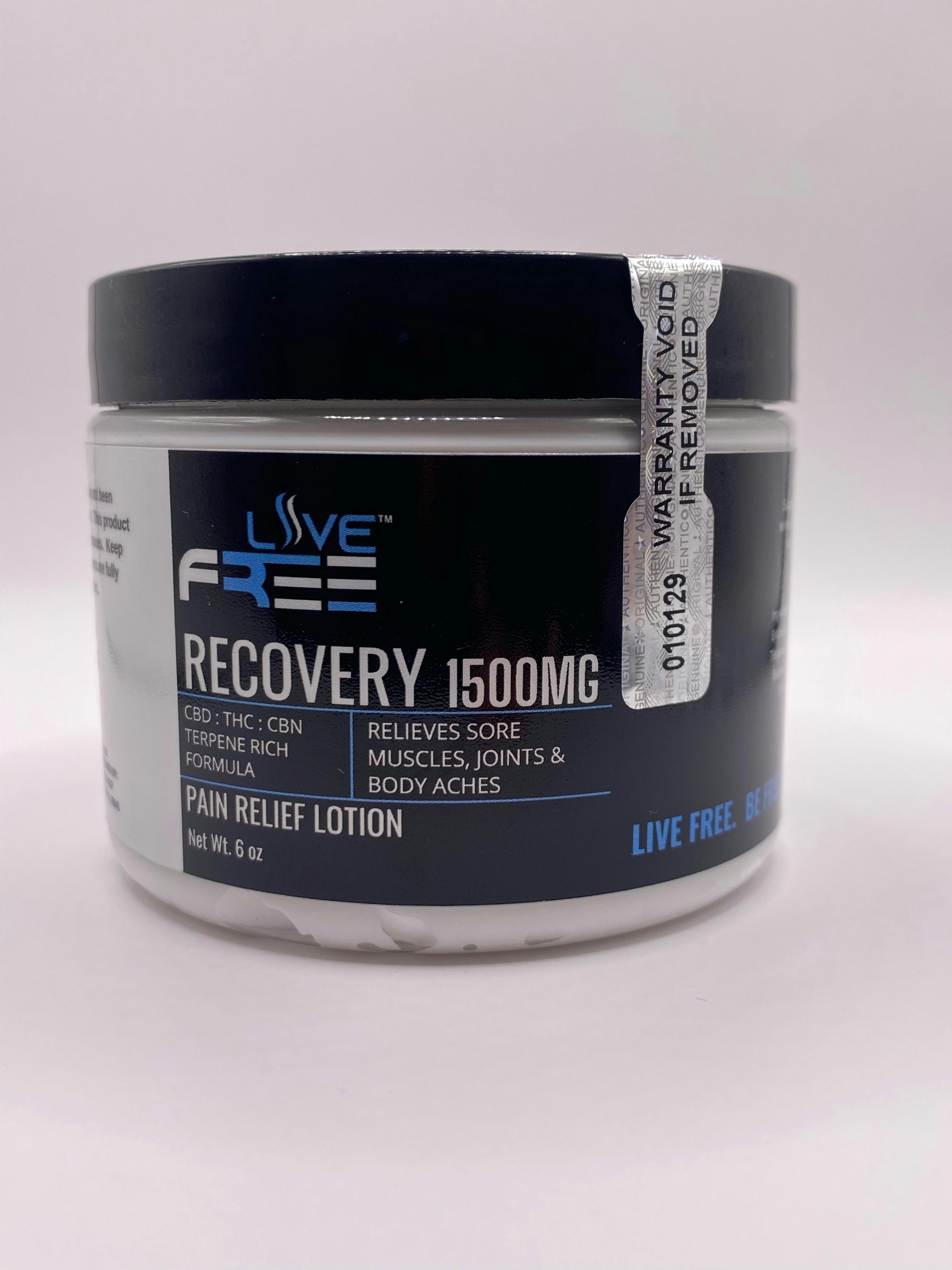 Recovery Lotion 1500 mg
