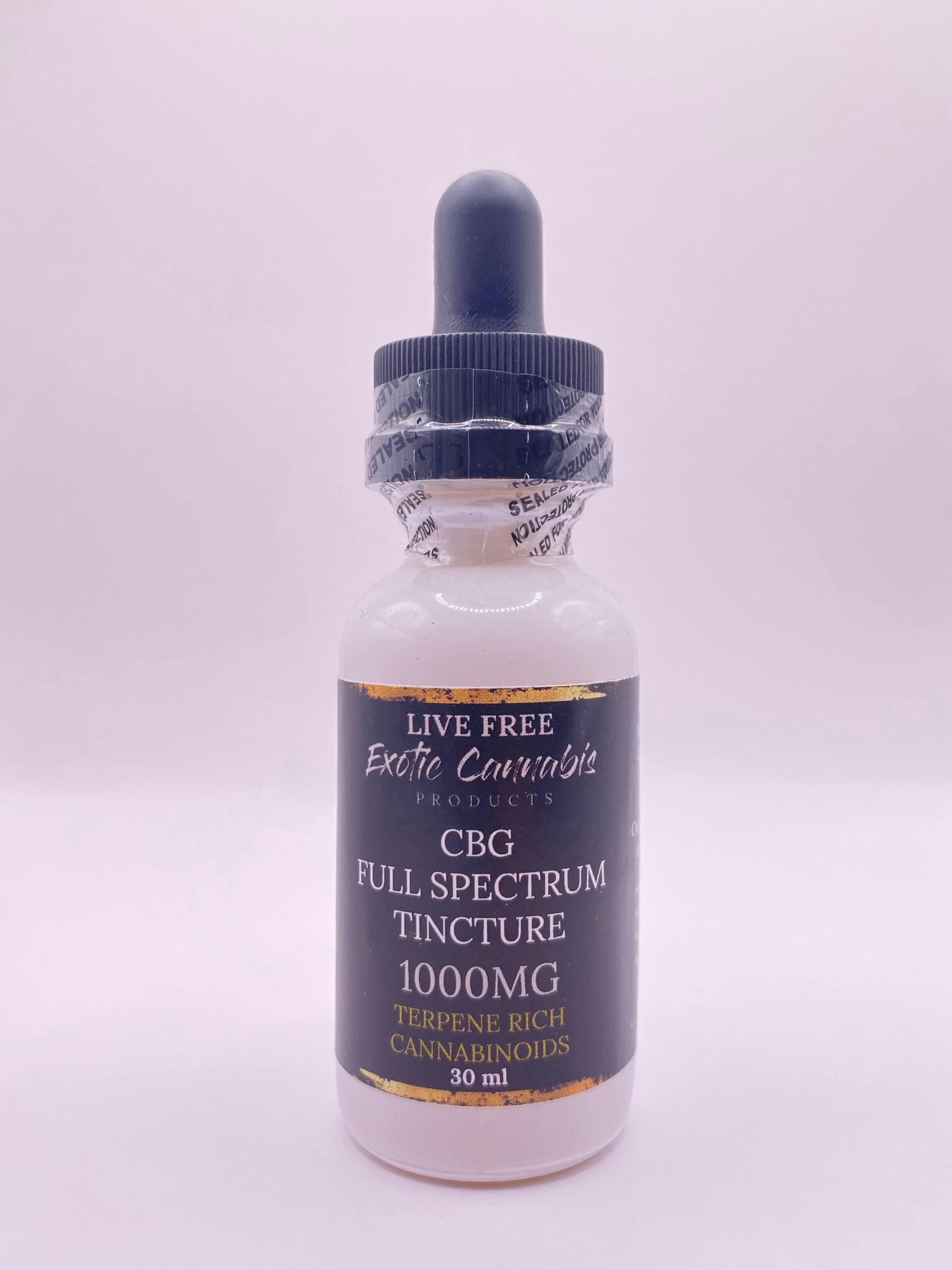 Live Free - CBG Full Spectrum - 1000 mg