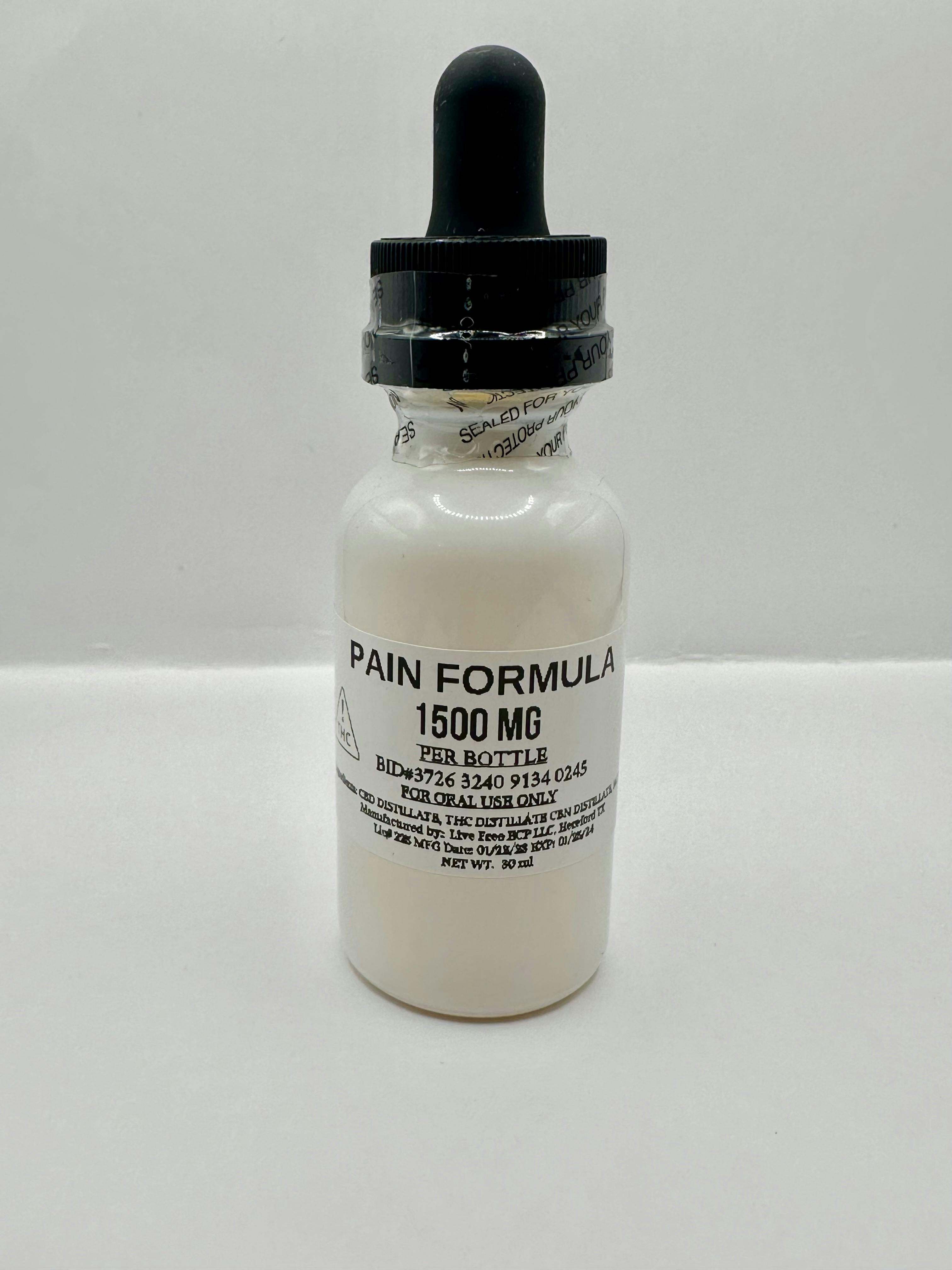 LIve Free- Pain Tincture-1000mg