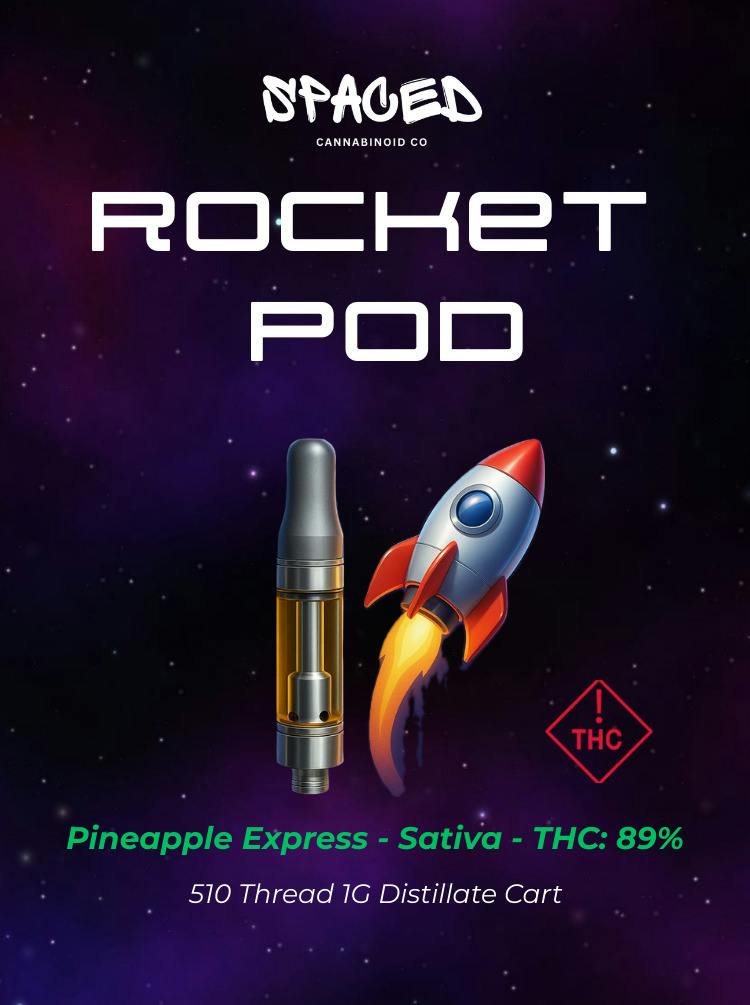 (Pineapple Express) 1g Rocket Pod Cartridge