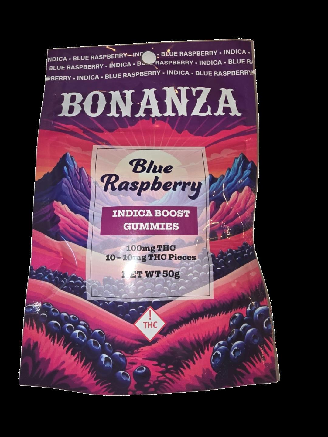 Bonanza- 100mg Blue Raspberry