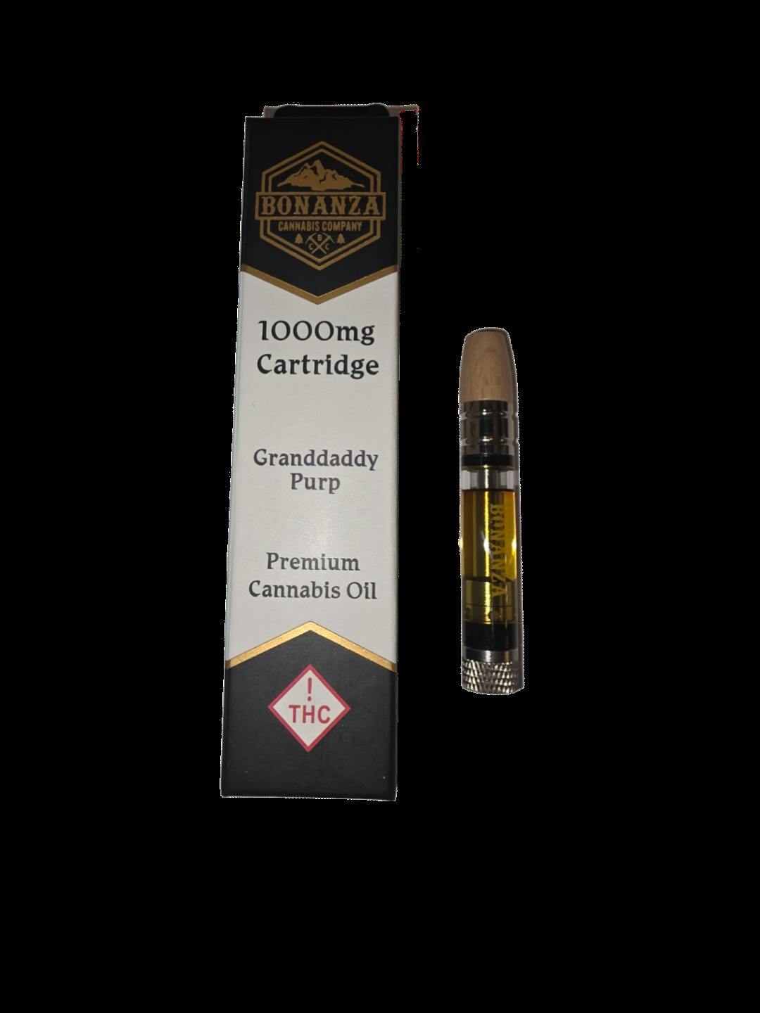 Bonanza- 1G Granddaddy Purps Cartridge