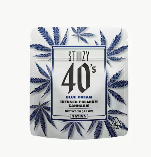 Stiiizy Infused 40s Sour Diesel Mylar - 7g - 7 g