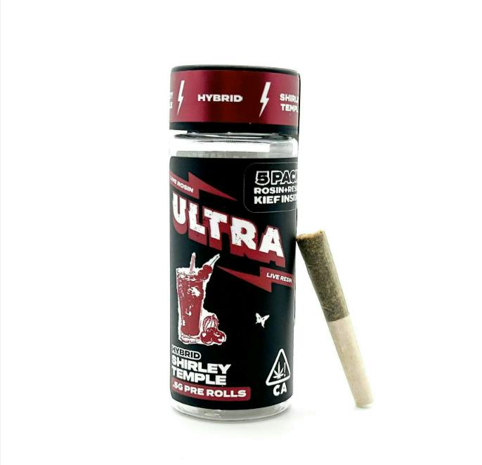 Ultra Shirley Temple Infused Preroll 5pk 2.5G - 2.5 g