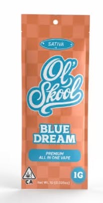Ol Skool Blue Dream AIO Vape 1g - 1 g