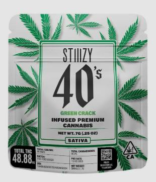 Green Crack 40s Infused Mylar 7g - 7 g