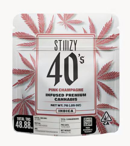 Pink Champagne Infused Mylar 7g - 7 g