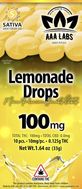 Hard Candy Lemonade Drops