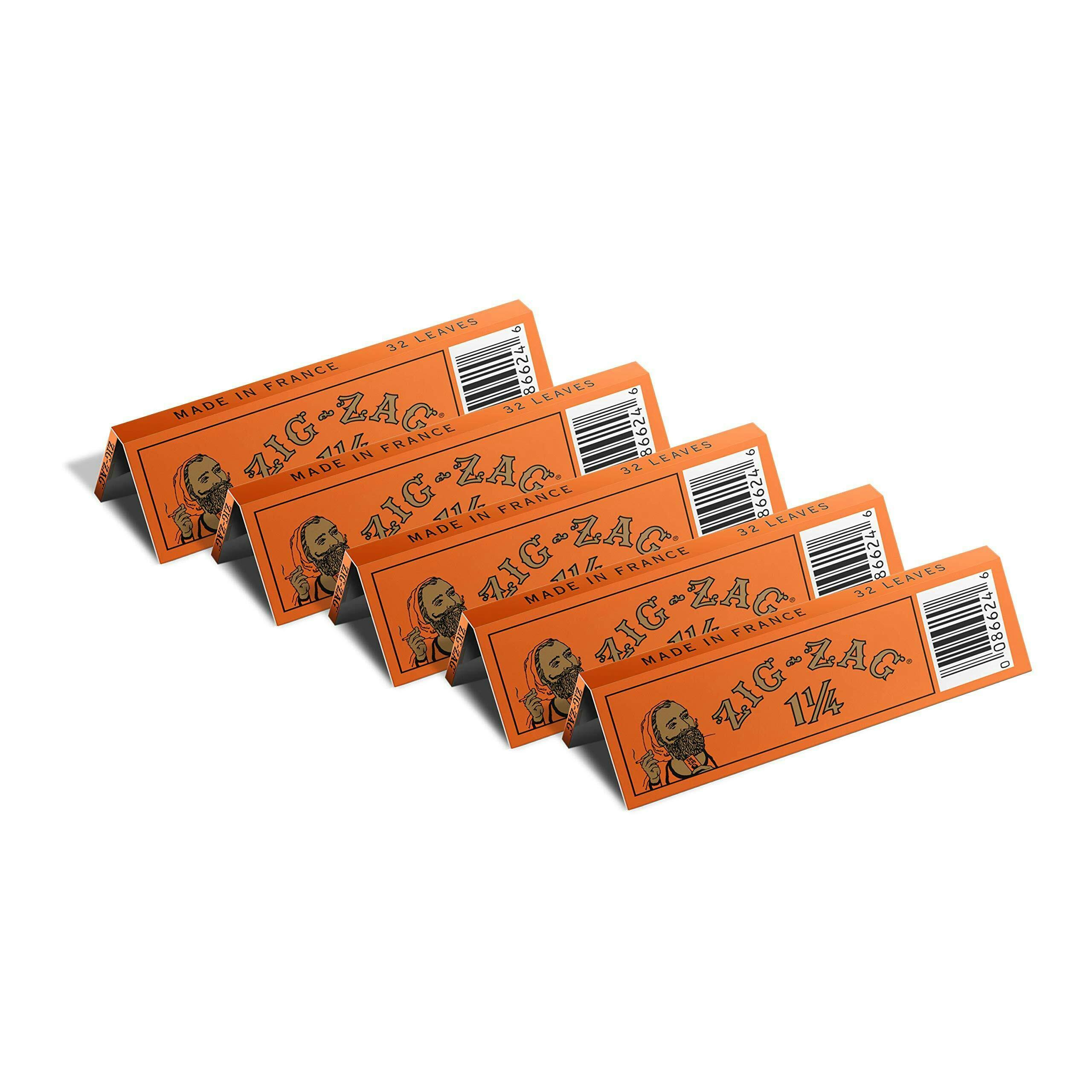 Zig-Zag - "Orange" Papers 1 1/4 - 32ct