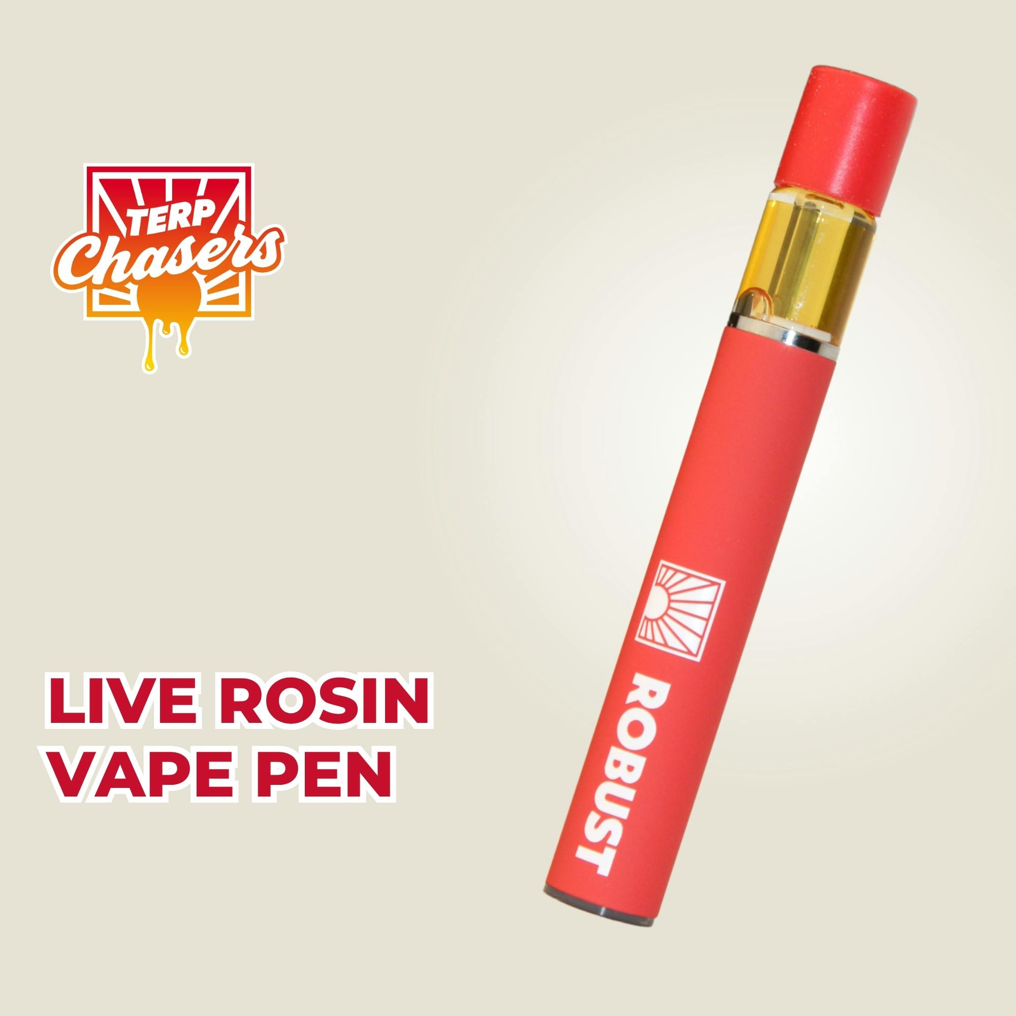 Burger Pie (Hybrid) Disposable Live Rosin Cart