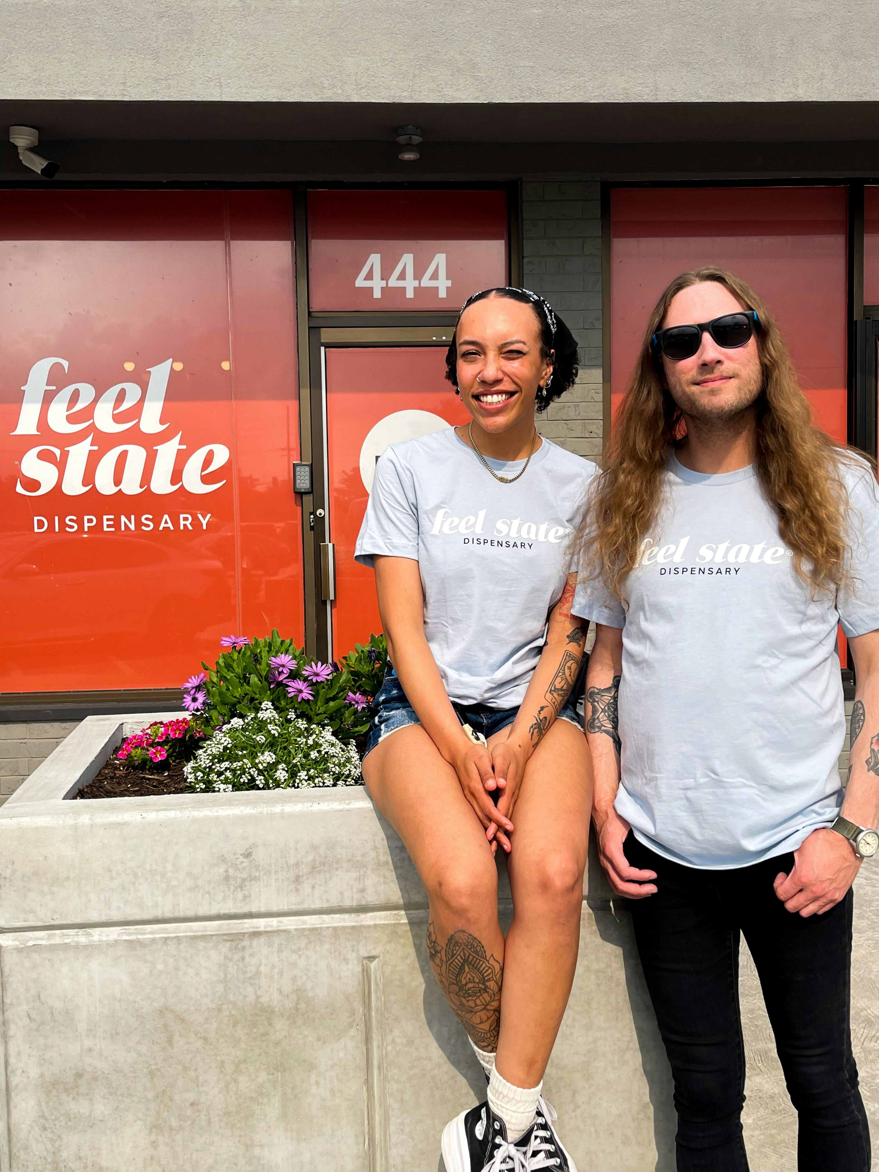Feel State - Light Blue Short Sleeved Shirt - XS