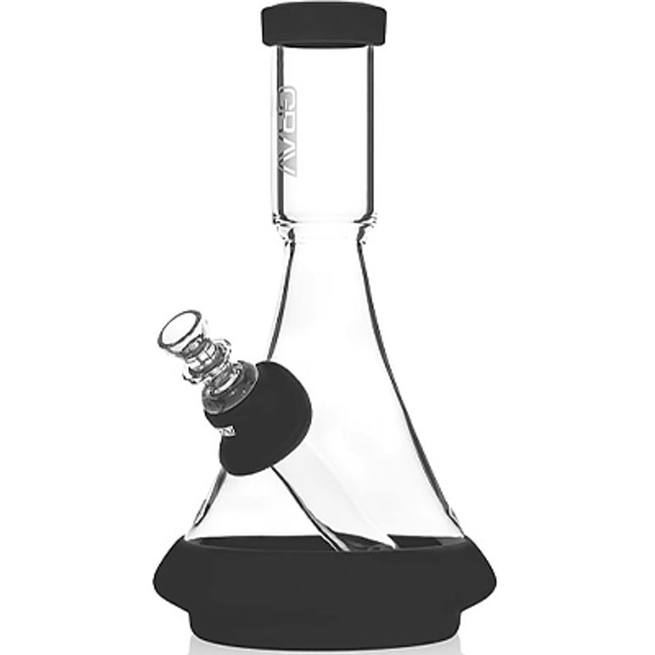 GRAV - Deco Beaker Bong In Silicone - Black