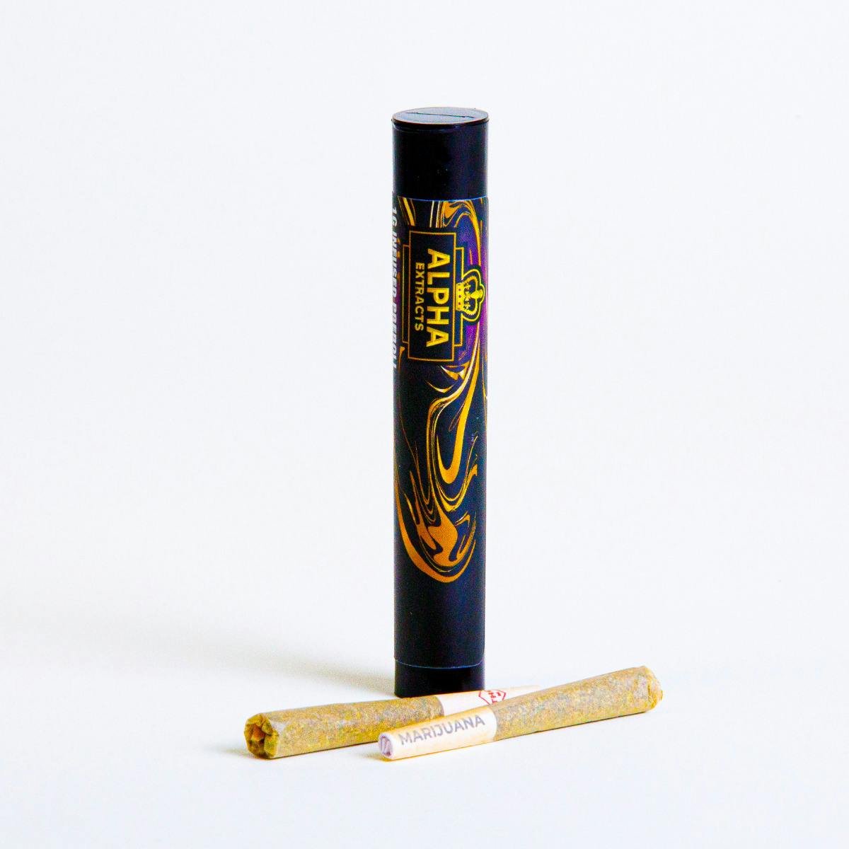 Island Drip (Hybrid) Distillate Infused Preroll 2pk