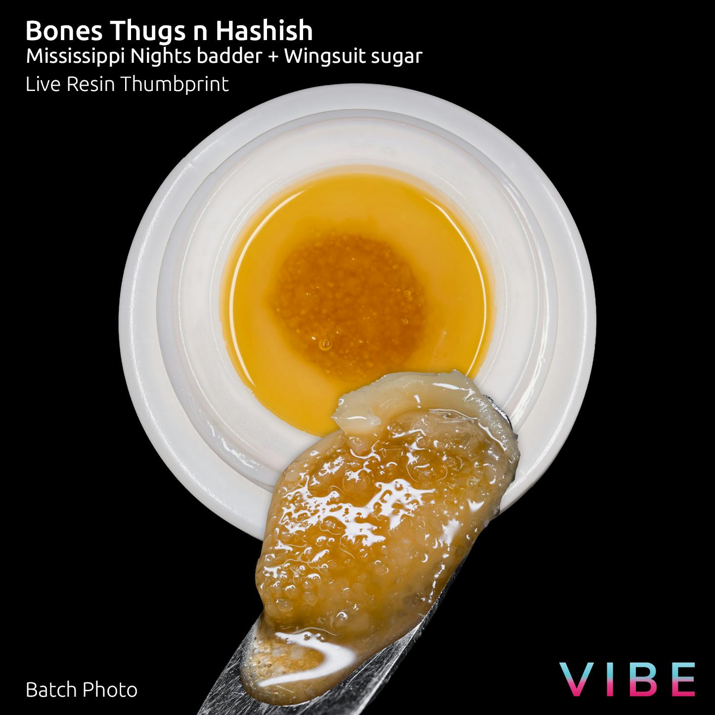 Bone Thugs - N - Hashish (I-Hybrid) Live Resin Thumbprint
