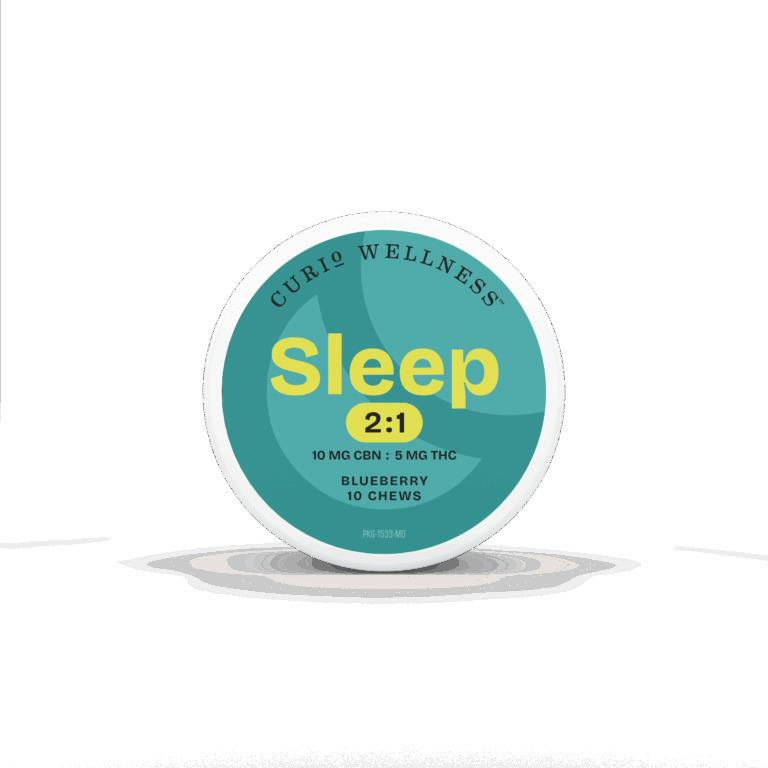 "Slumberberry" Sleep Chew 2:1 CBN:THC (Indica) 10pk