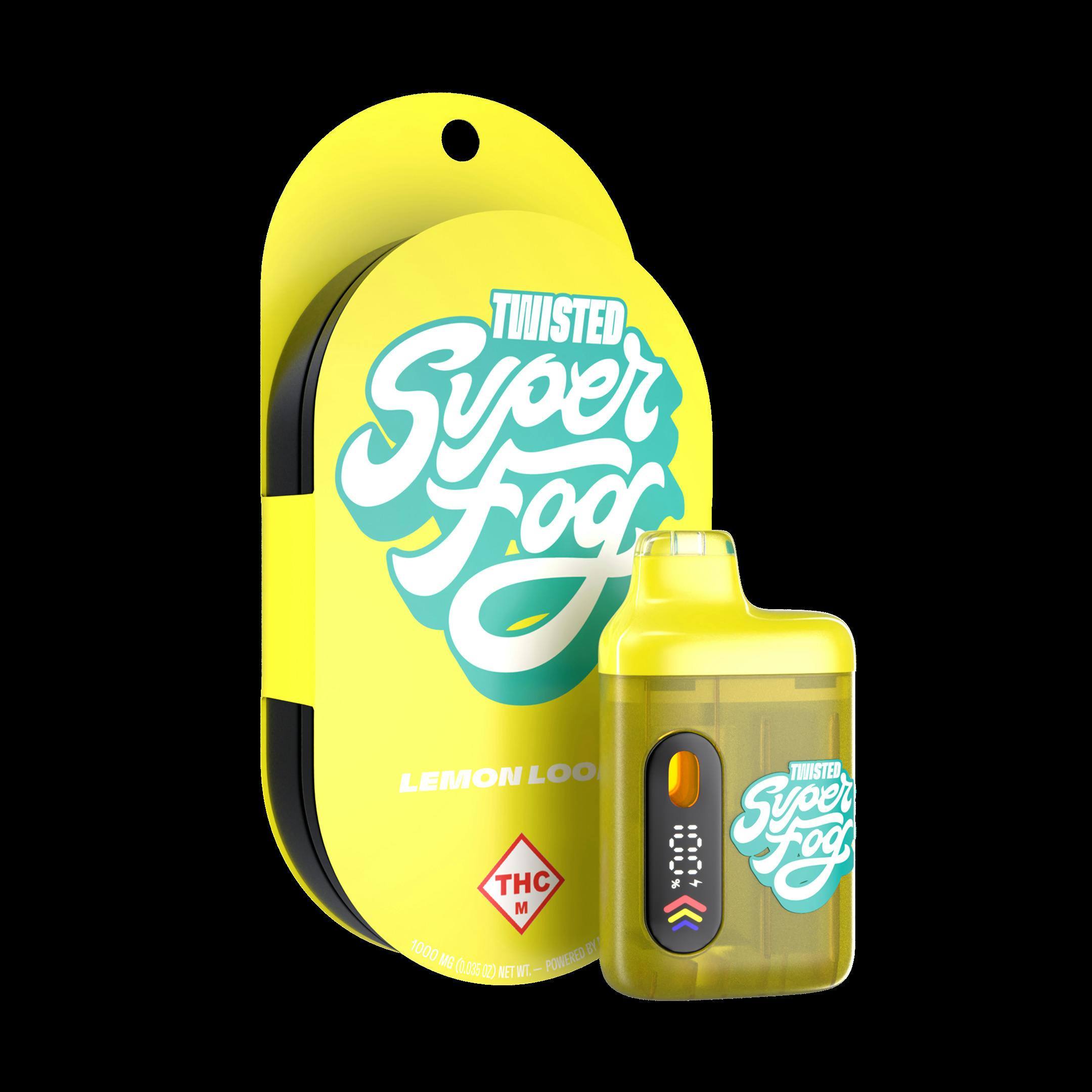 Lemon Loopz (Sativa) "Twisted" Disposable Cart