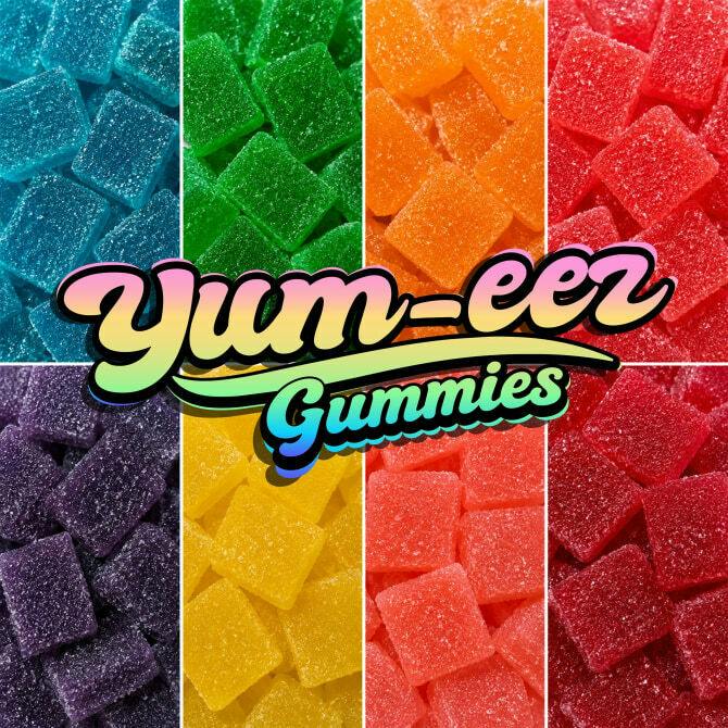 Sour Blue Raspberry (Indica) Gummies 10pk