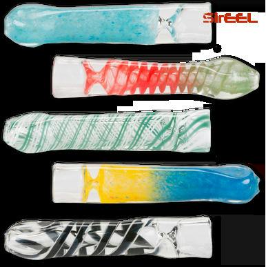 SirEEL - 3" Chillum Pipe - Assorted Colors