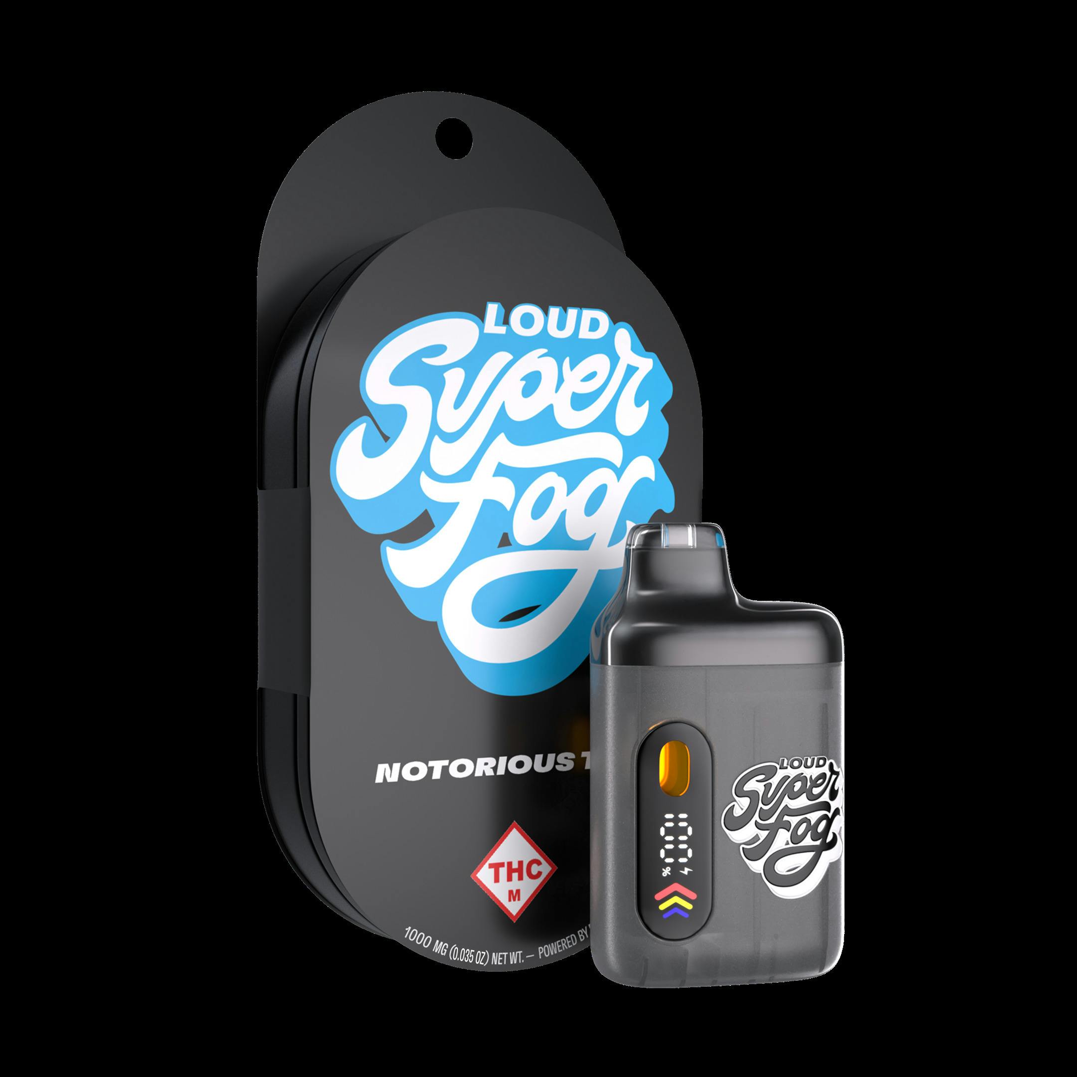 Notorious THC (Indica) "Loud" Live Resin Disposable Vape