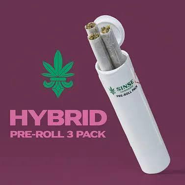 Cherry Pie X Lemon Royale (Hybrid) Cured Wax Infused Preroll 3pk