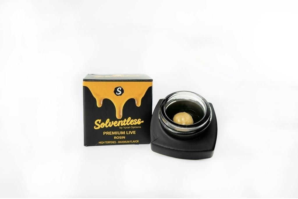 Vytal Options Solventless Banana Shack 1g Live Rosin