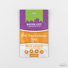 MOTOR CITY | PEACH MANGO STIXX | FAST ACTING SUCKER | 200MG