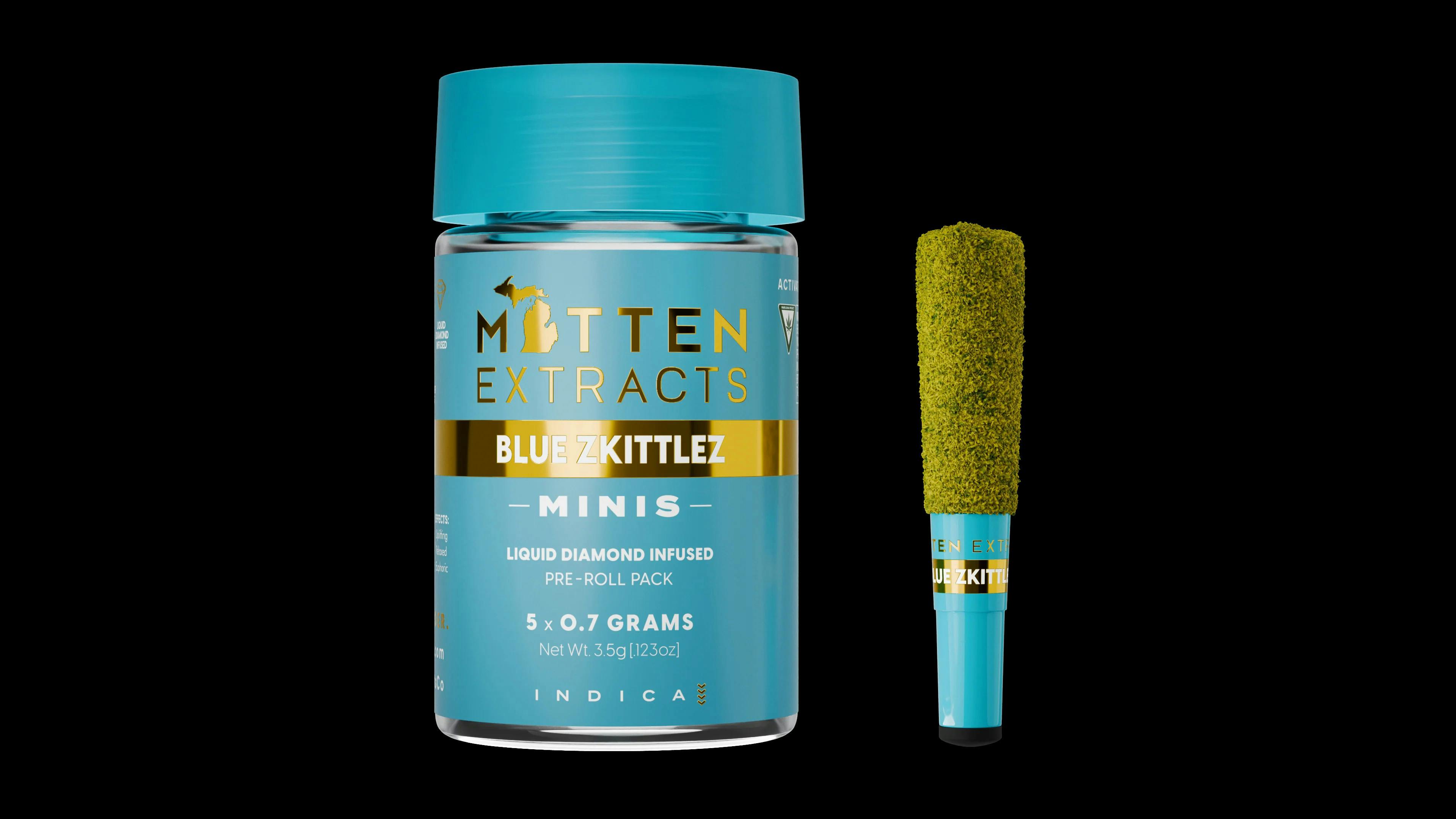 MITTEN EXTRACTS | HONEYDEW | INFUSED PREROLL | 3.5G | 5 PACK