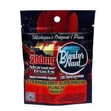 MONSTER X | STRAWBERRY SUPERNOVA PUNCH | BLASTERNAUT GUMMY | 200MG