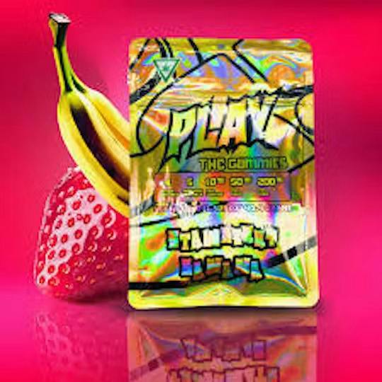 PLAY | STRAWNANA | GUMMIES | 200MG
