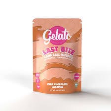 GELATO LAST BITES | MILK CHOCOLATE CARAMEL | 200MG