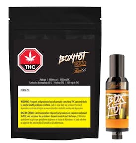 BOXHOT 1000 - PEACH OG PREFILLED VAPE - 1.2g