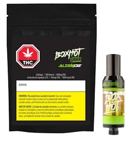 BOXHOT 1000 - ALIEN OG PREFILLED VAPE - 1.2g