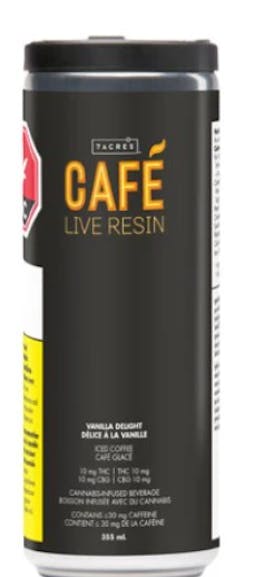 7ACRES - 7ACRES CAFE LIVE RESIN VANILLA DELIGHT (7ACRES CAFE VANILLA DELIGHT) - 355ml