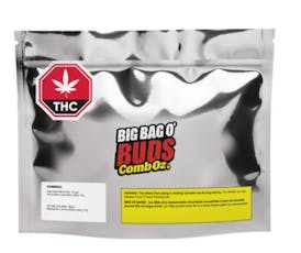 Big Bag O' Buds Comboz - Pink Kush Mints + Jet Fuel Pie (2 x 14g)
