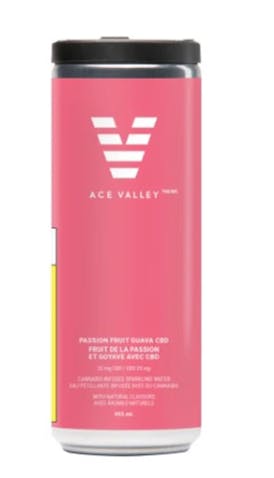 Ace Valley - Passion Fruit Guava CBD Sparkling Water (355ml)