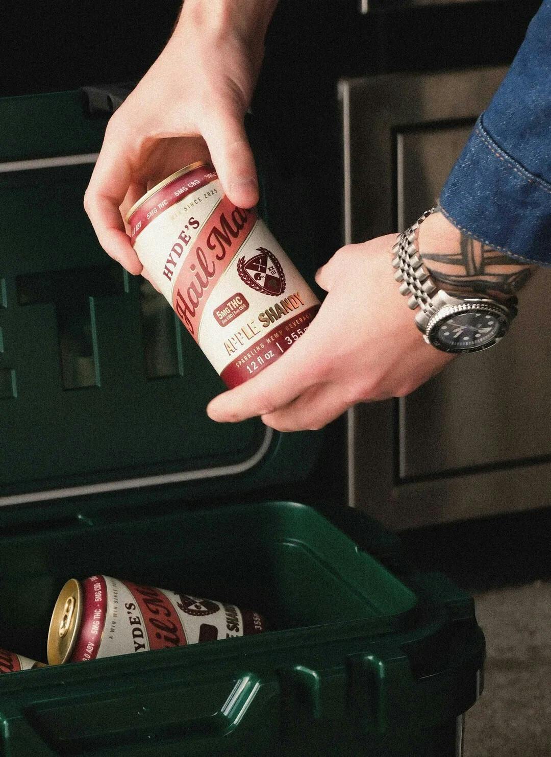 Hyde Hail Mary Apple Shandy at High Fidelity Cannabis Co.