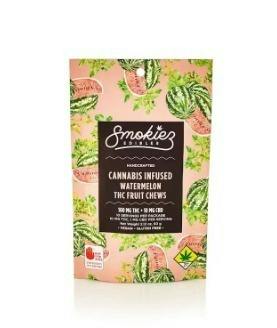 Smokiez - Sour Watermelon - Fruit Chews- (100mg)
