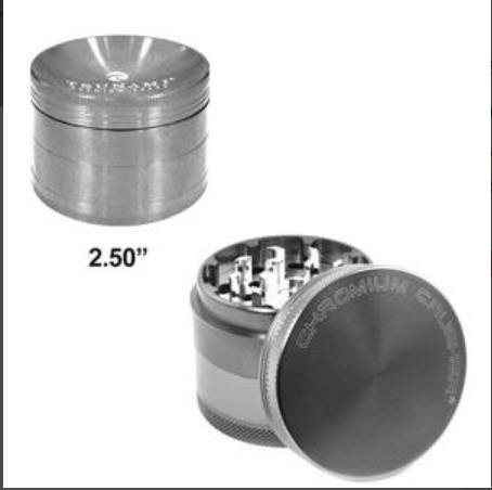 63mm 4 Part Grinder- Chromium Crusher