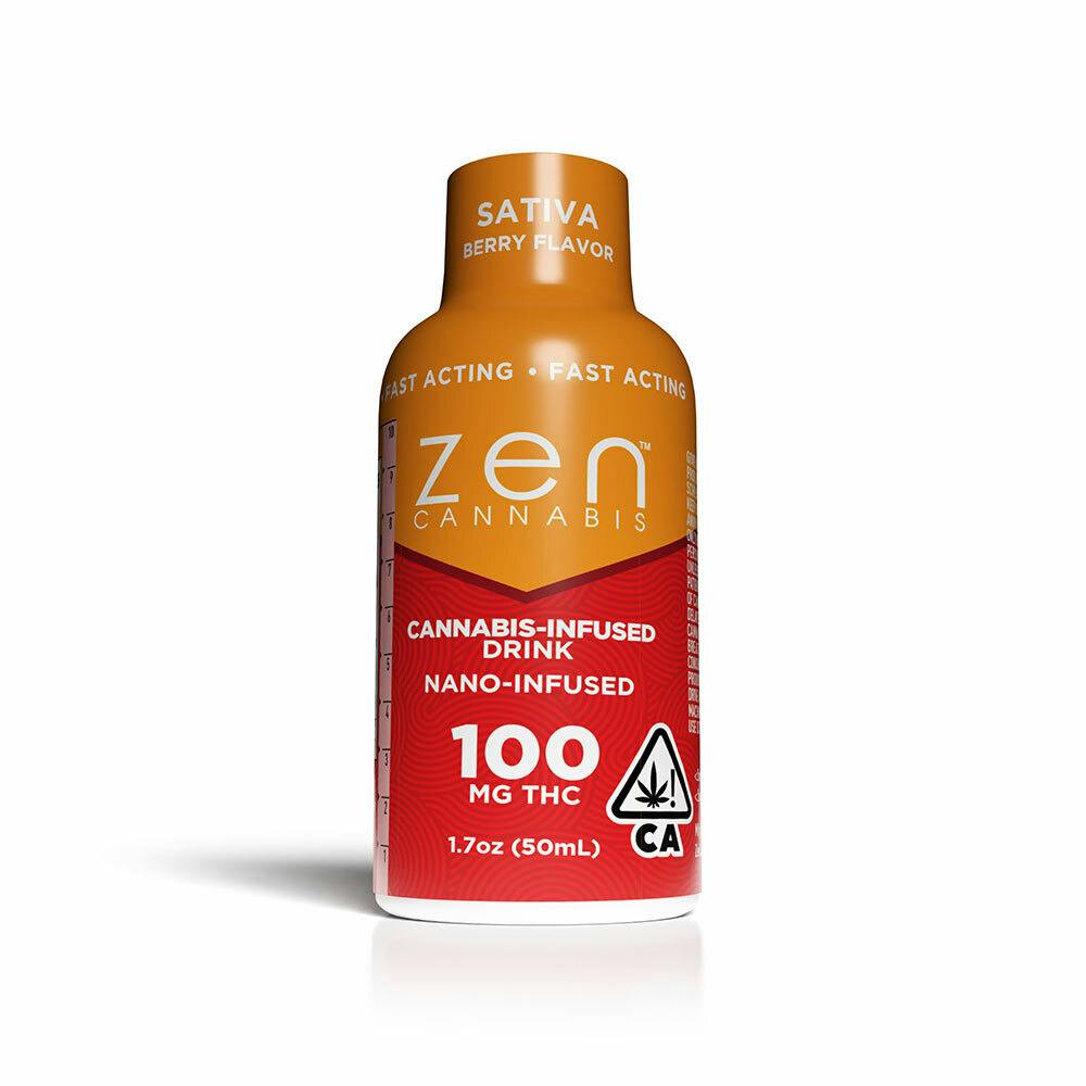 100mg Berry Sativa Shot - Zen