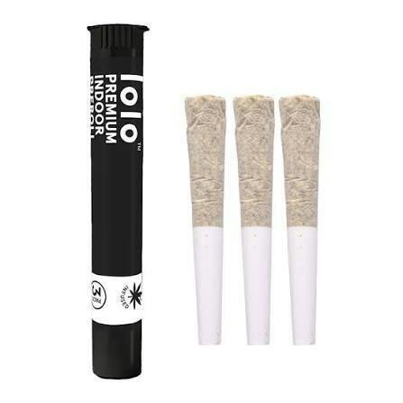 3pk Tangerine OG Infused Prerolls - Lolo