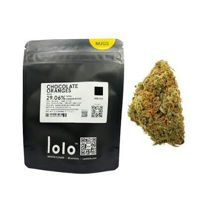 3.5g Chocolate Oranges Nugs - Lolo