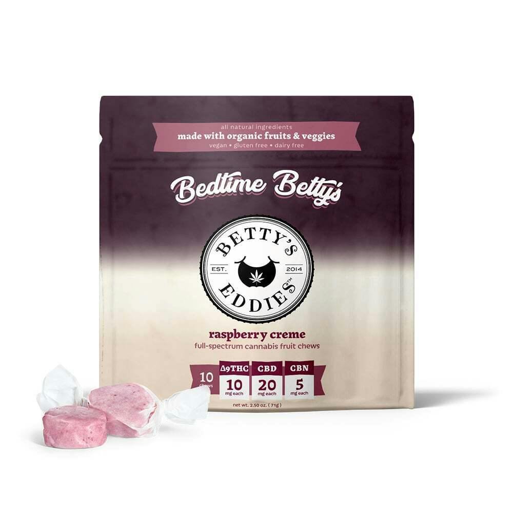 Betty's Eddies Raspberry Creme 100mg Taffy
