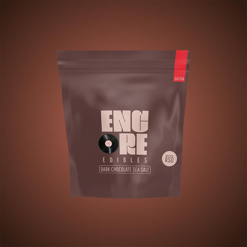 Encore Edibles Dark Chocolate RSO (S) Chocolate 100mg